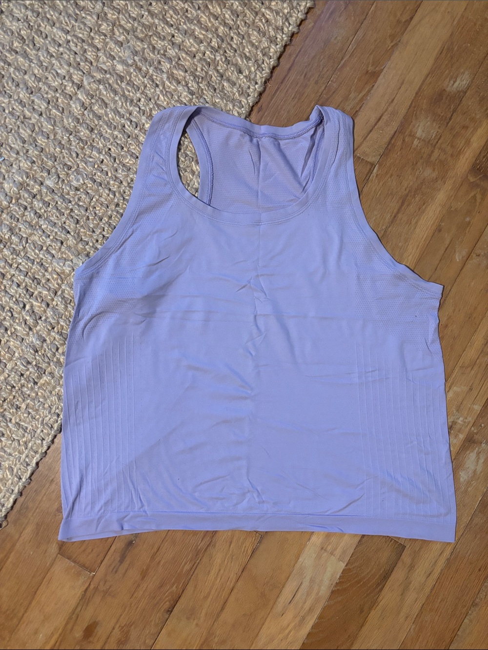 All In Motion Lavender Performance Tank Top - Soft Stretch